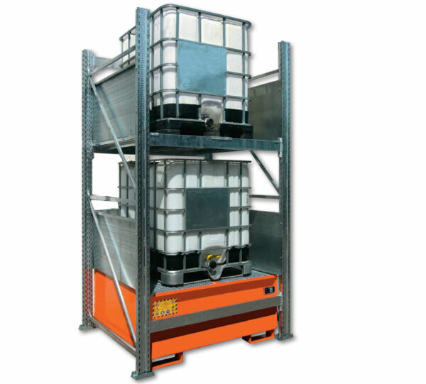 Rayonnage pour 2 IBC